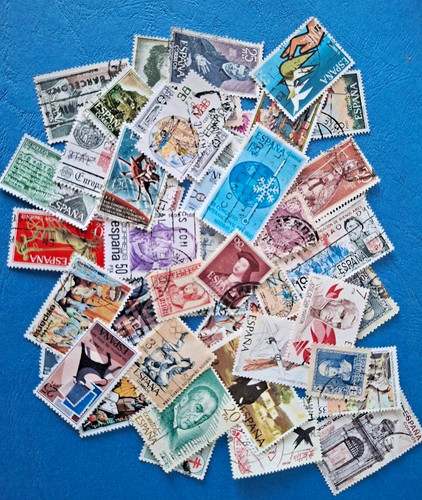 Spain stamps 50 spanish - -,