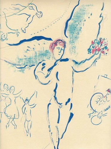 Marc chagall lithograph - marc,
