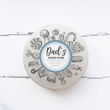 Personalised Biscuit Tin
