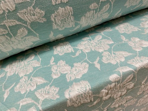 Floral jacquard spandex double - jacquard,