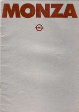 Opel Monza 3.0E 1978-1980 UK