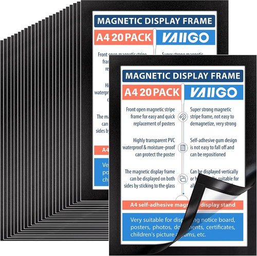 20pcs magnetic frames self - magnetic,