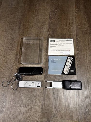 Minox subminiature camera - minox, b