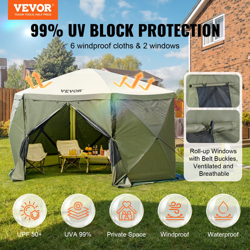 Pop gazebo tent army green - pop, up