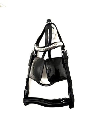 Blinkered bridle heavy draft - blinkered,