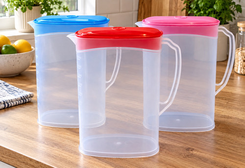 Litre plastic jug fridge - plastic,