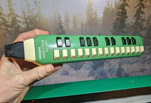 Vintage hohner melodica with - vintage,