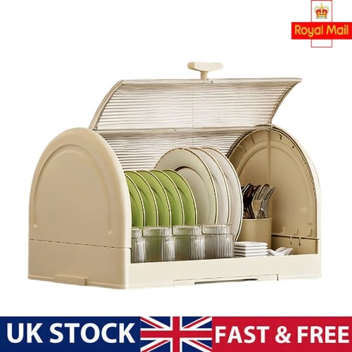 Dish drying rack with flip - dish,