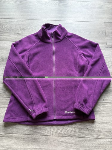 Sprayway purple fleece jacket - sprayway,