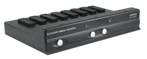 6x2 scart matrix routing - matrix,