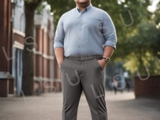 Mens Boys Extra Generous Waist