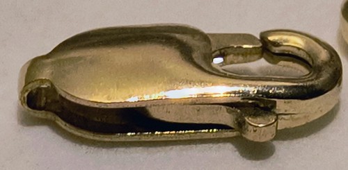 9ct solid yellow gold lobster - gold,