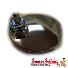 Mirror Head Round (Chrome) for