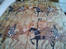 Stunning Pair of Vintage Tibor Reich Atournament Design No 322A Lined Curtains 1
