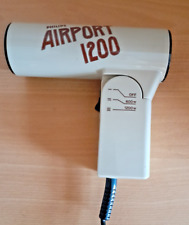 Vintage 1970s Philips Airport 1200 Travel Hairdryer Collectable & Display only.