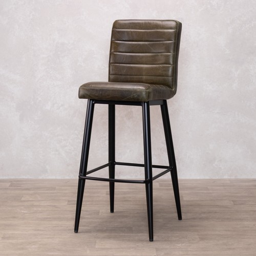 Deep olive leather - deep,