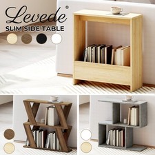 Levede Wood Side Table Narrow
