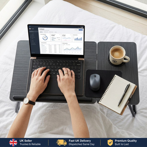 Folding laptop table stand - stand, bed