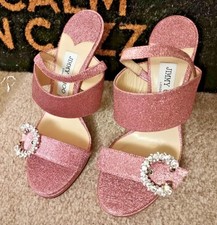 Jimmy Choo Pink Shoes Sandals