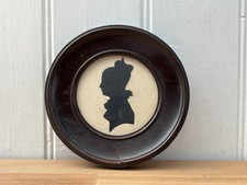 Antique Miniature Silhouette