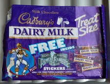 1990s CADBURY 1 EMPTY CHOCOLATE BAR WRAPPER TREATSIZE POWER RANGERS