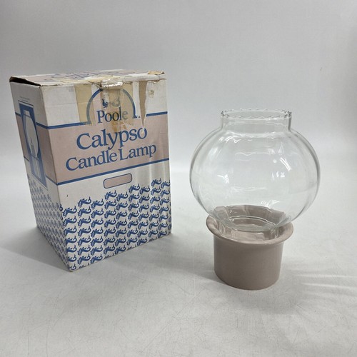 Poole pottery calypso candle - poole,
