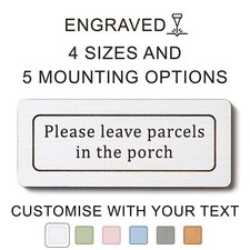 Please Leave Parcels In The
