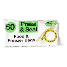 Press Seal Food Bags 60pk -