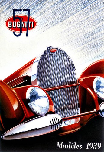Art bugatti 1939 auto - art,