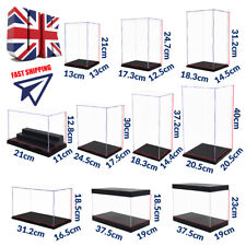 Large Acrylic Display Case Perspex Clear Box Dustproof Action Figure Collectible