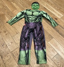 The avengers Incredible Hulk costume age 6-7 years