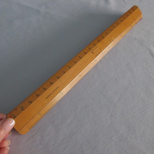 Vintage engineers scale rule - scale,