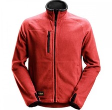 SNICKERS 8022 AllroundWork Polartec Fleece Jacket Chilli Red/Black  Size XXL