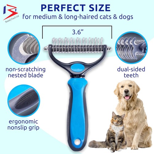 Dematting comb for dog - comb, cat