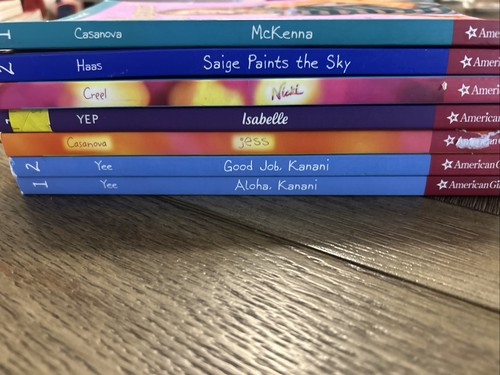 American girl seven book set - american,