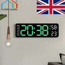 12" LED Silent Wall Clock