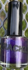 New 11ml purple crackle nail