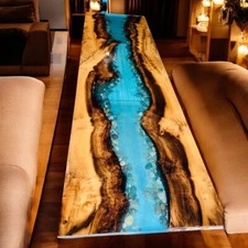 40"x15" Clear Epoxy Resin