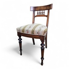 Antique Victorian Walnut Chair