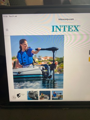 Intex motor mount kit - motor, bracket