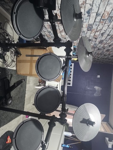 Electronic drum set session - drum, set,