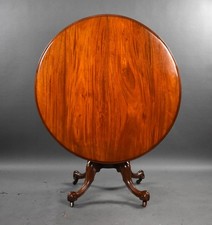 Victorian Mahogany Round Breakfast Table