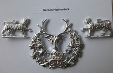 British Army Cap & Collar Badges -   The Gordon Highlanders GORDONS