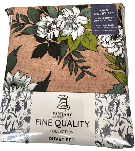 King size duvet cover - size,