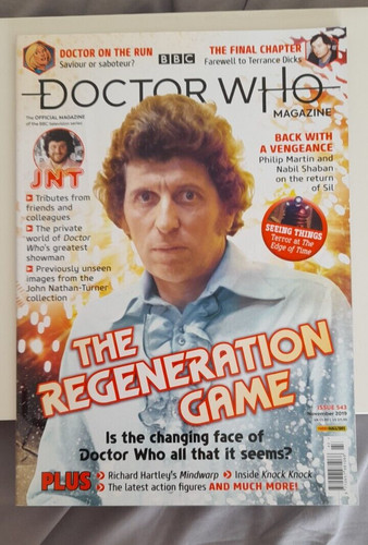 Doctor who magazine issue 543 - doctor,