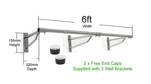 6ft long 32mm - heavy, duty