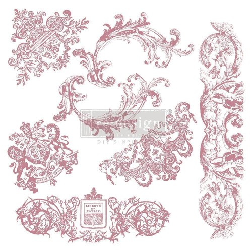 Clear cling decor stamp - clear,
