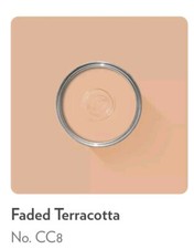 FARROW & BALL PAINT  SAMPLE **20MLS**- FADED TERRACOTTA # CC8 DEAD FLAT!