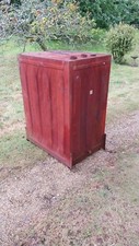 AMAZING LARGE VINTAGE ANTIQUE GALVANISED   TANK /RAINWATER 