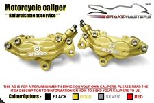 Ducati 996 sps Superbike 2000 front brake caliper rebuild refurbishment service